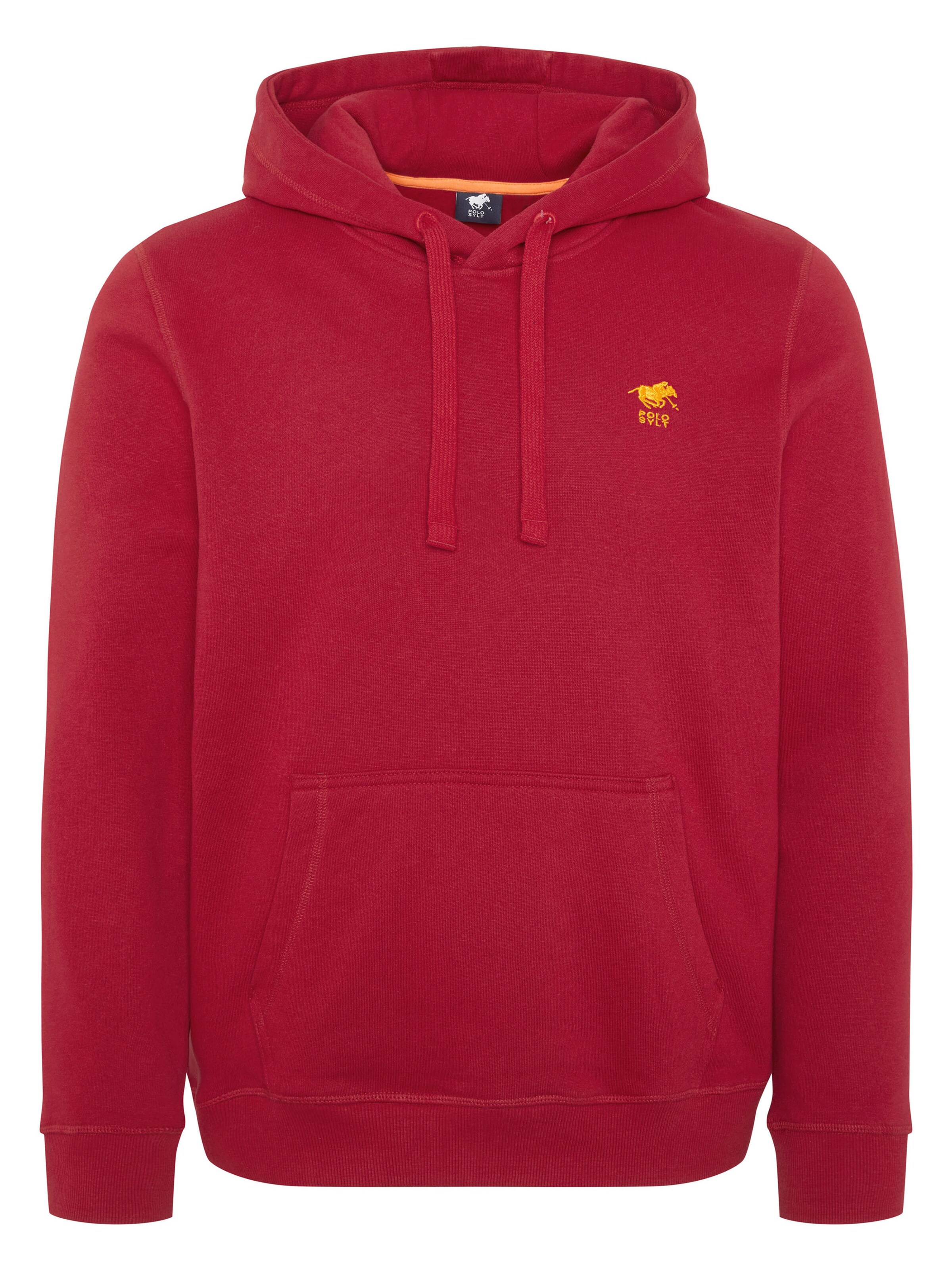 Polo Sylt Sweatshirt in Red: front