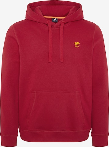 Polo Sylt Sweatshirt in Red: front