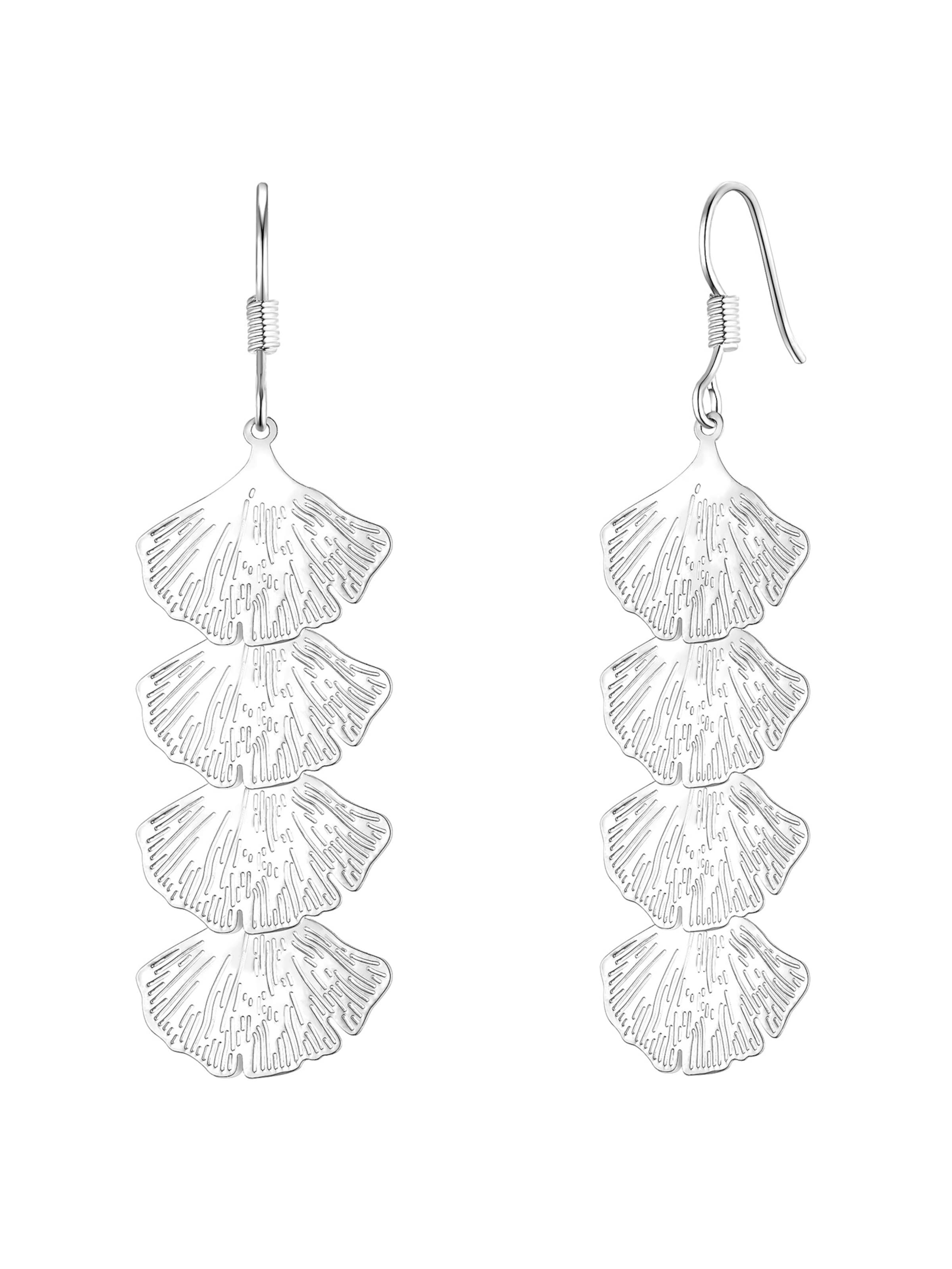 Yokoamii Earrings in Silver: front