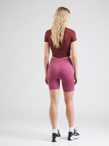 UNDER ARMOUR Skinny Sportshorts 'Vanish' in Rot