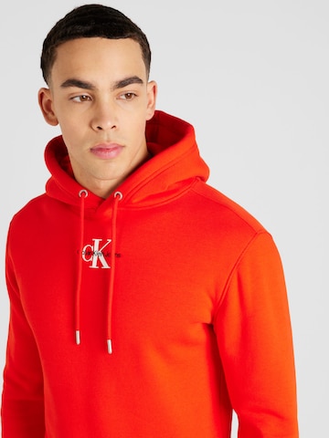 Calvin Klein Jeans Sweatshirt in Rood