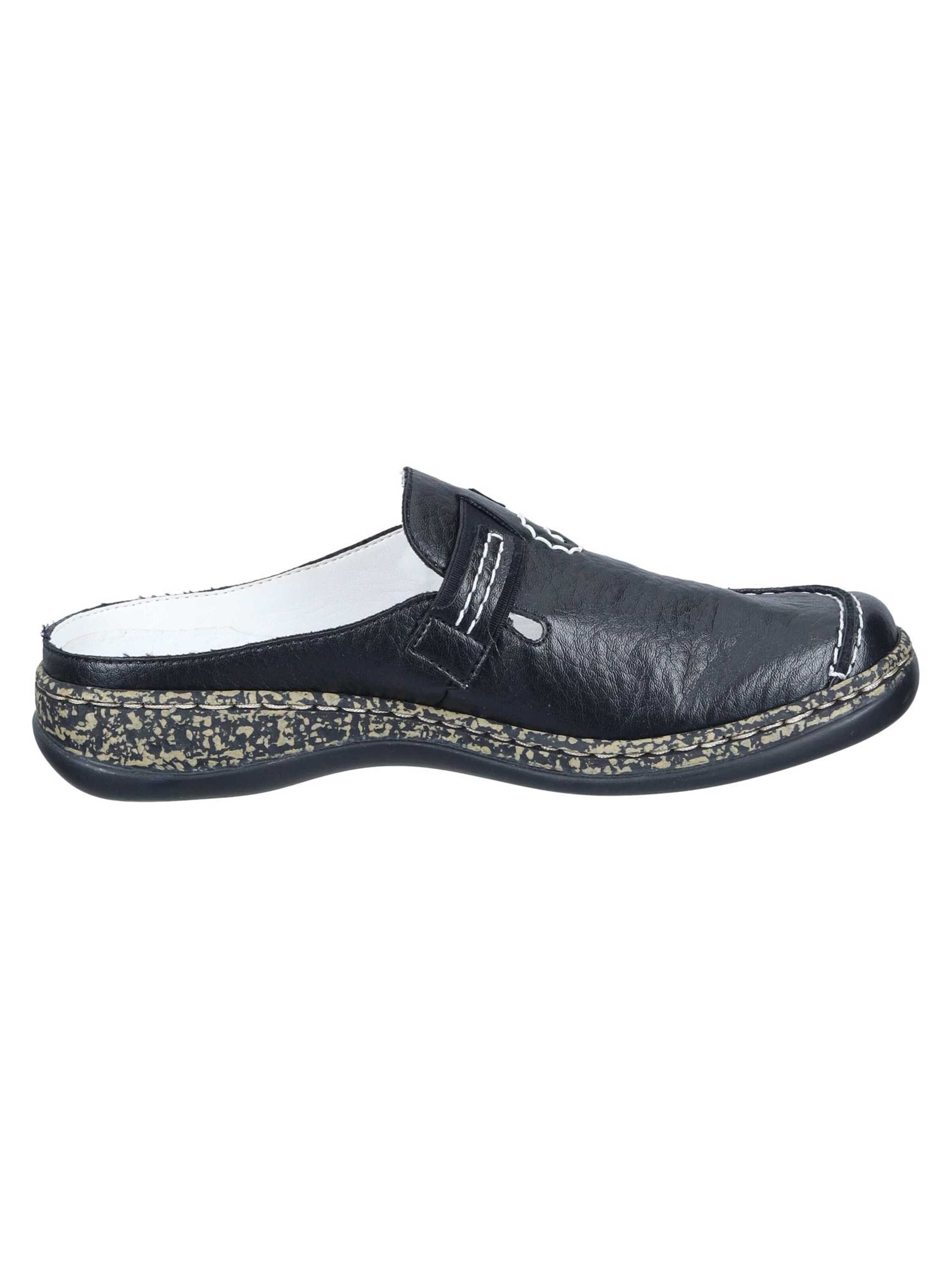 Rieker Clogs 'Basic' in Black