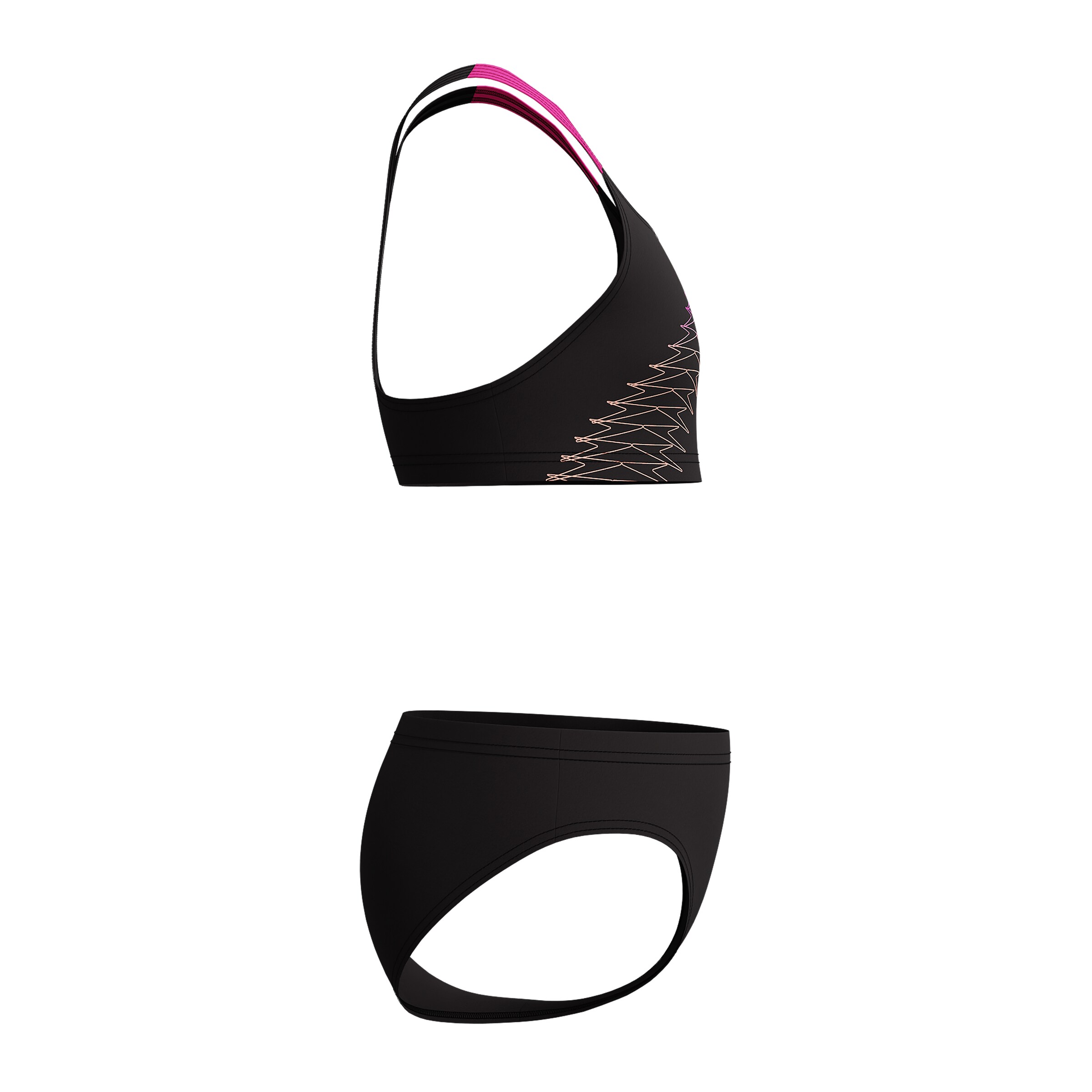 SPEEDO Athletic Swimwear in Black