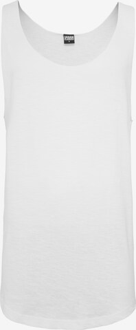 Urban Classics Shirt 'Open Edge' in Wit: voorkant