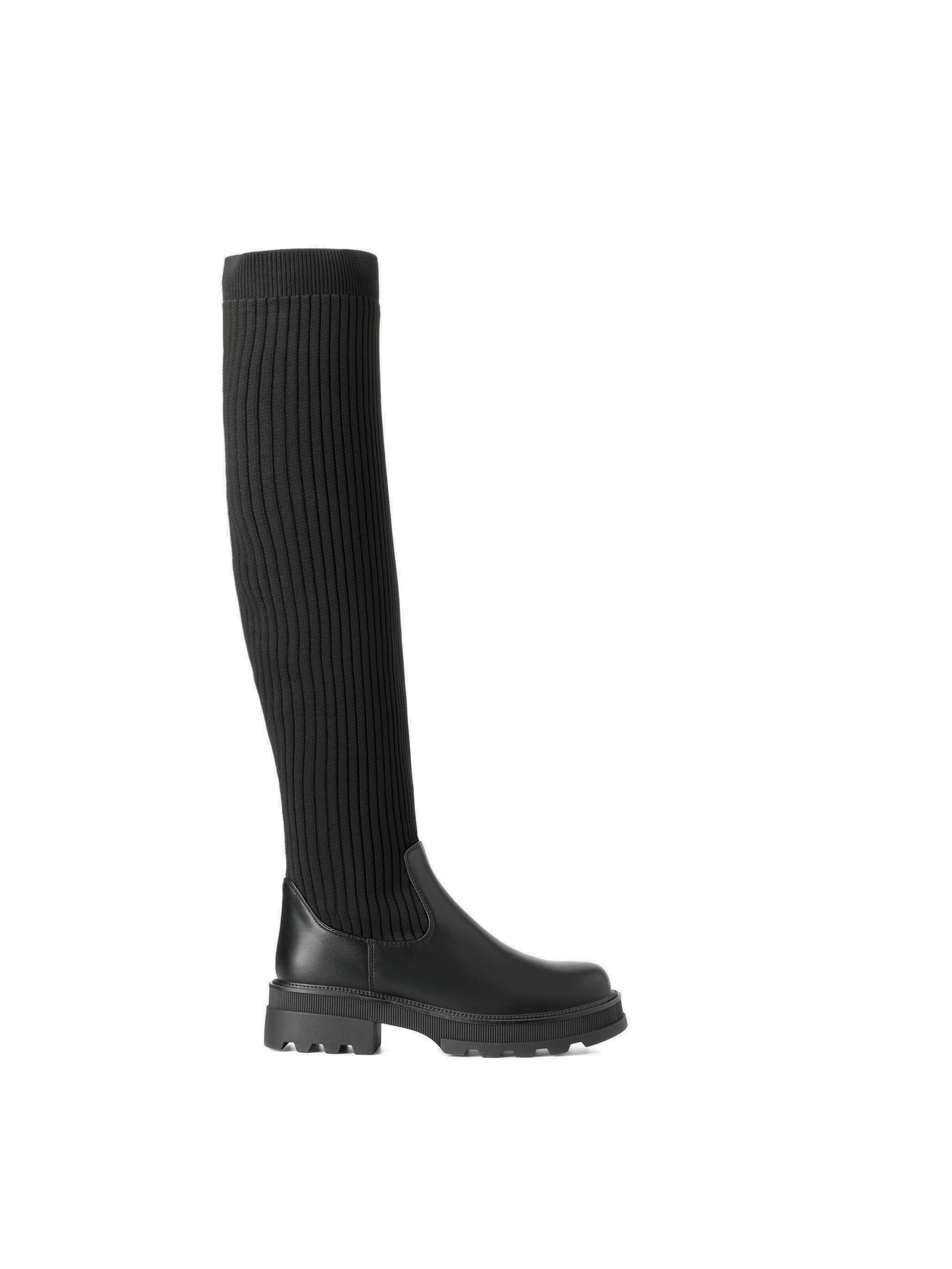 Boots 'DREAM PAIRS Damen Over-The-Knee-Stiefel' Dream Pairs en noir