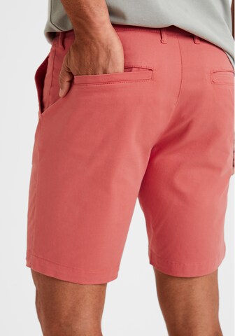 H.I.S Regular Chinohose in Orange