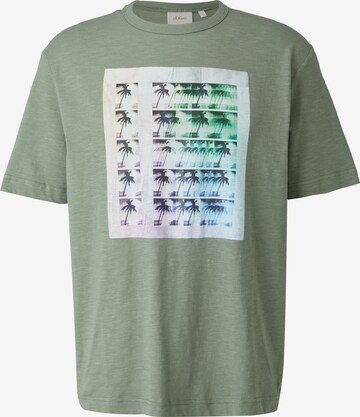 s.Oliver Shirt in Green: front