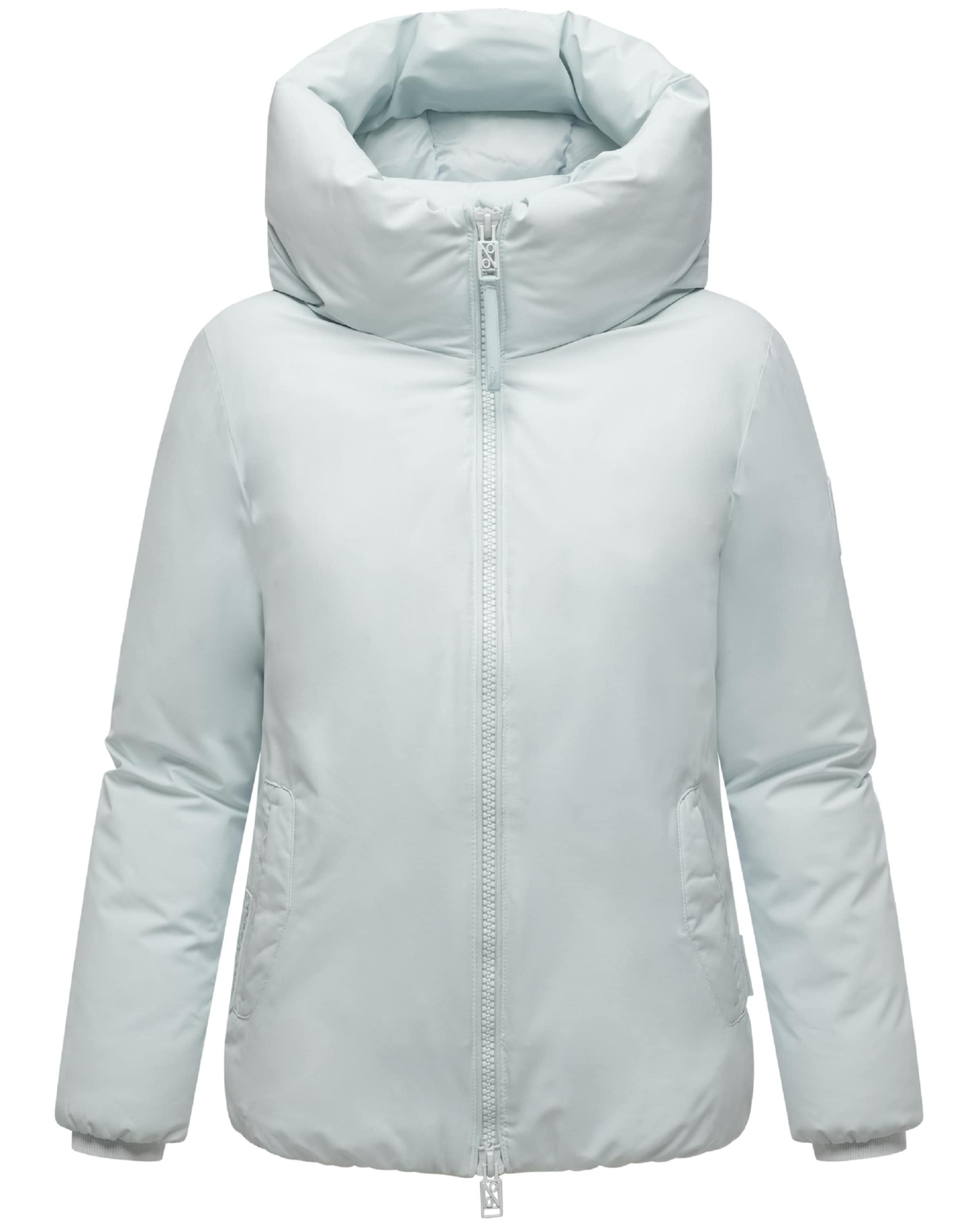 NAVAHOO Vinterjakke 'Blütenlicht' i blå