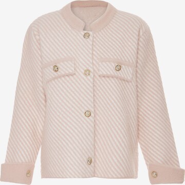 Cardigan CARNEA en rose : devant