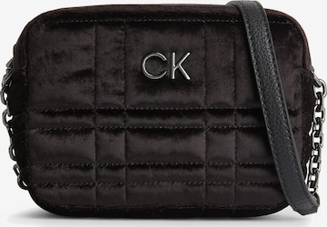 Borsa a tracolla di Calvin Klein in nero: frontale