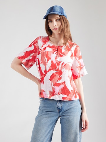 s.Oliver Blouse in Rood: voorkant