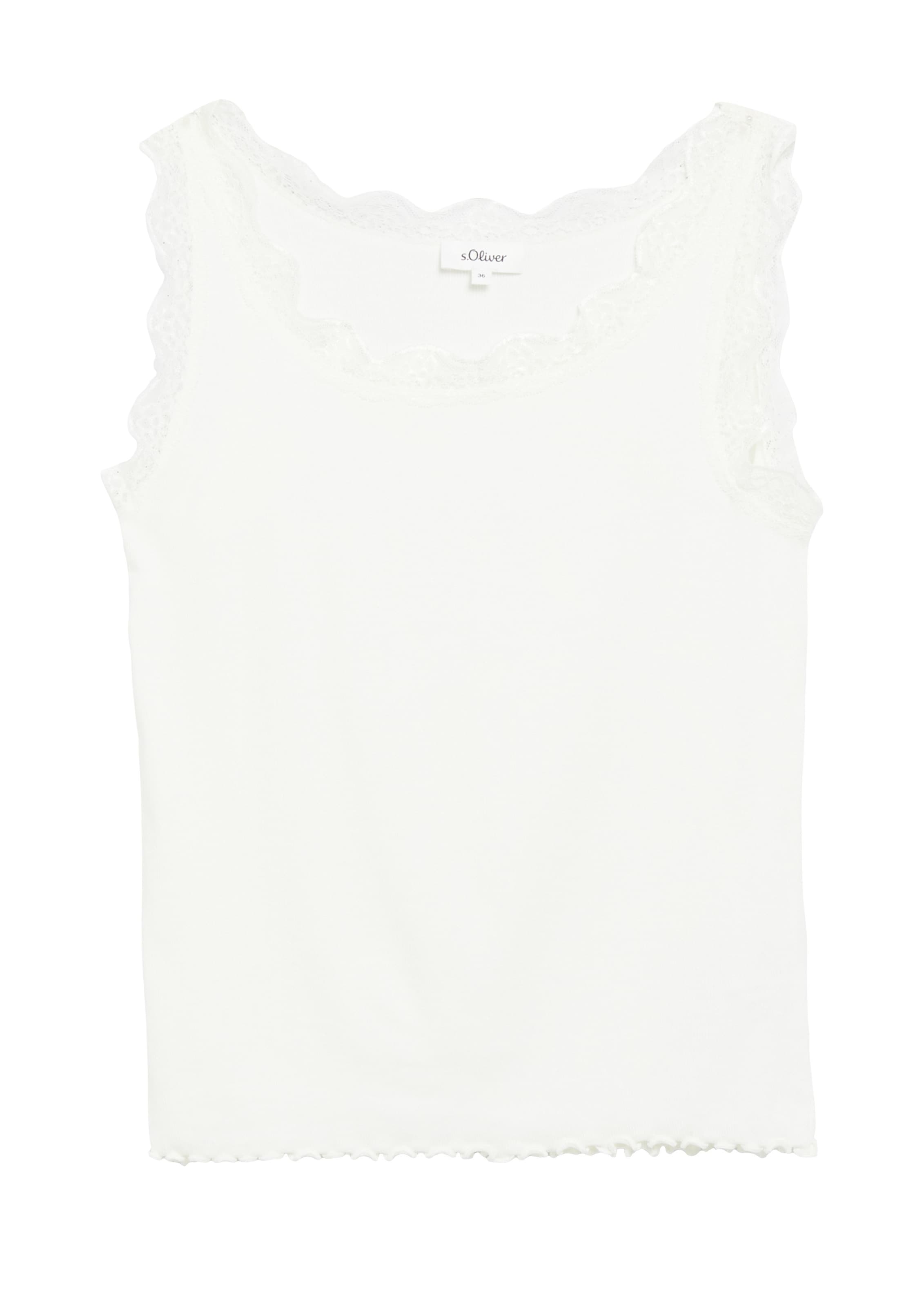 s.Oliver Top in Beige: Vorderseite