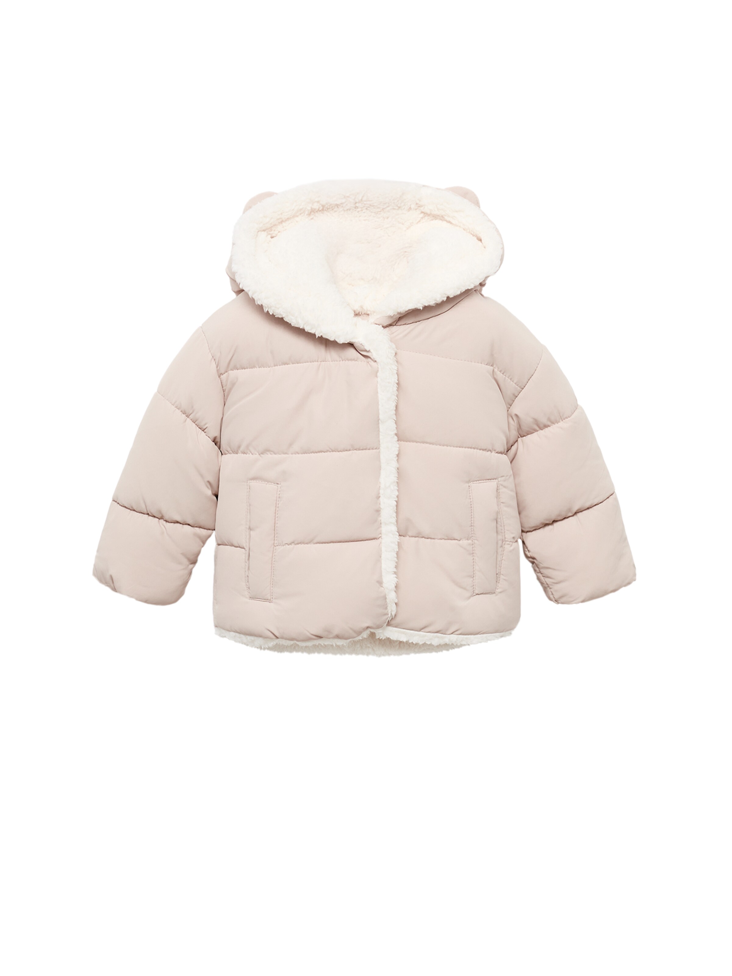 MANGO KIDS Zimná bunda 'Patrick1' - Béžová: predná strana