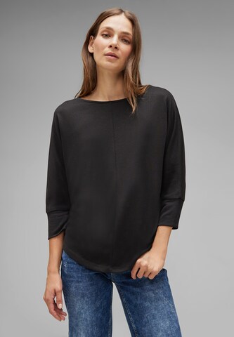 STREET ONE Shirt in Schwarz: Vorderseite