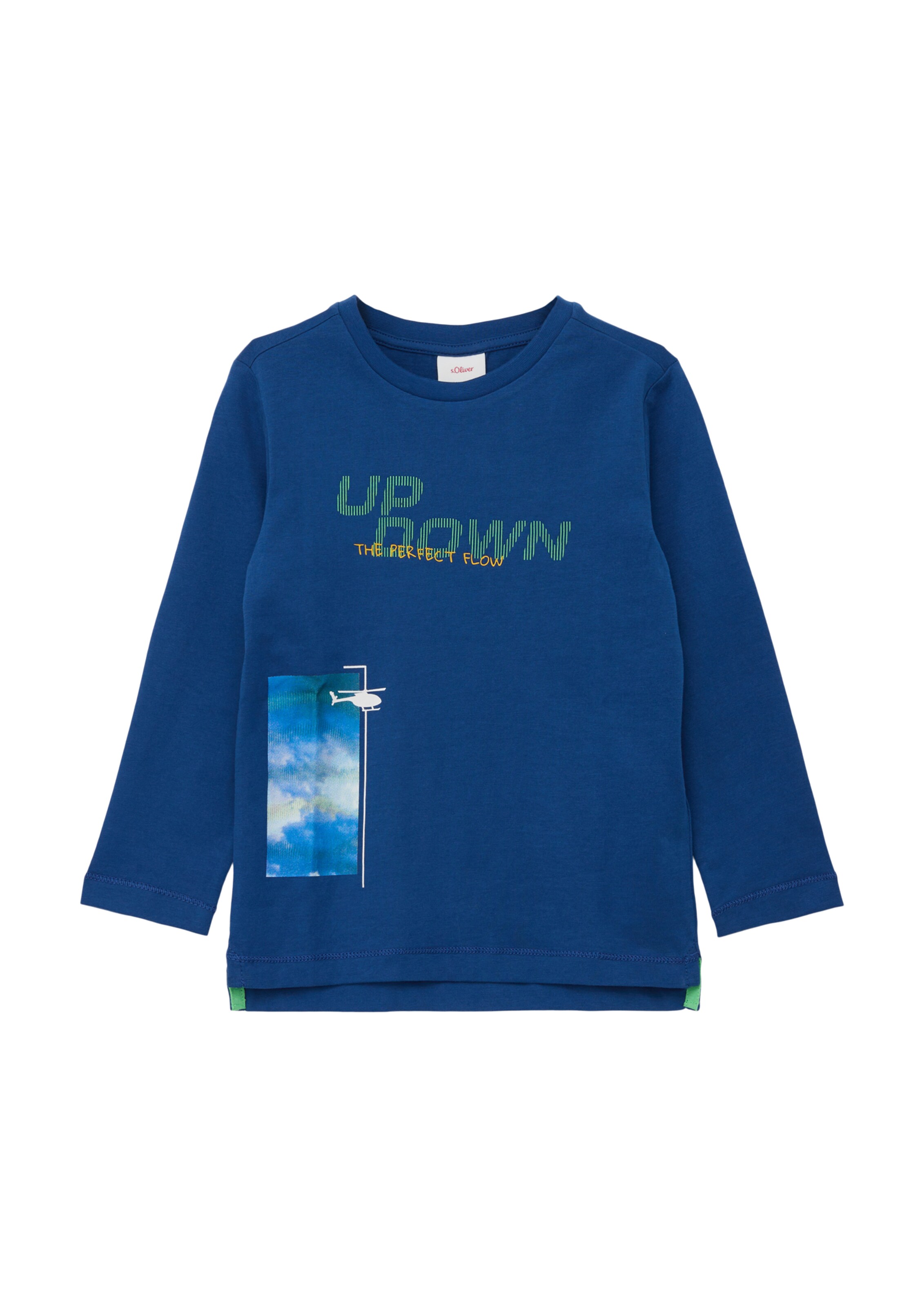 s.Oliver Shirt in Blau: Vorderseite