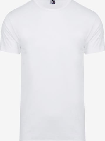 T-Shirt 'Derby' alan red en blanc : devant