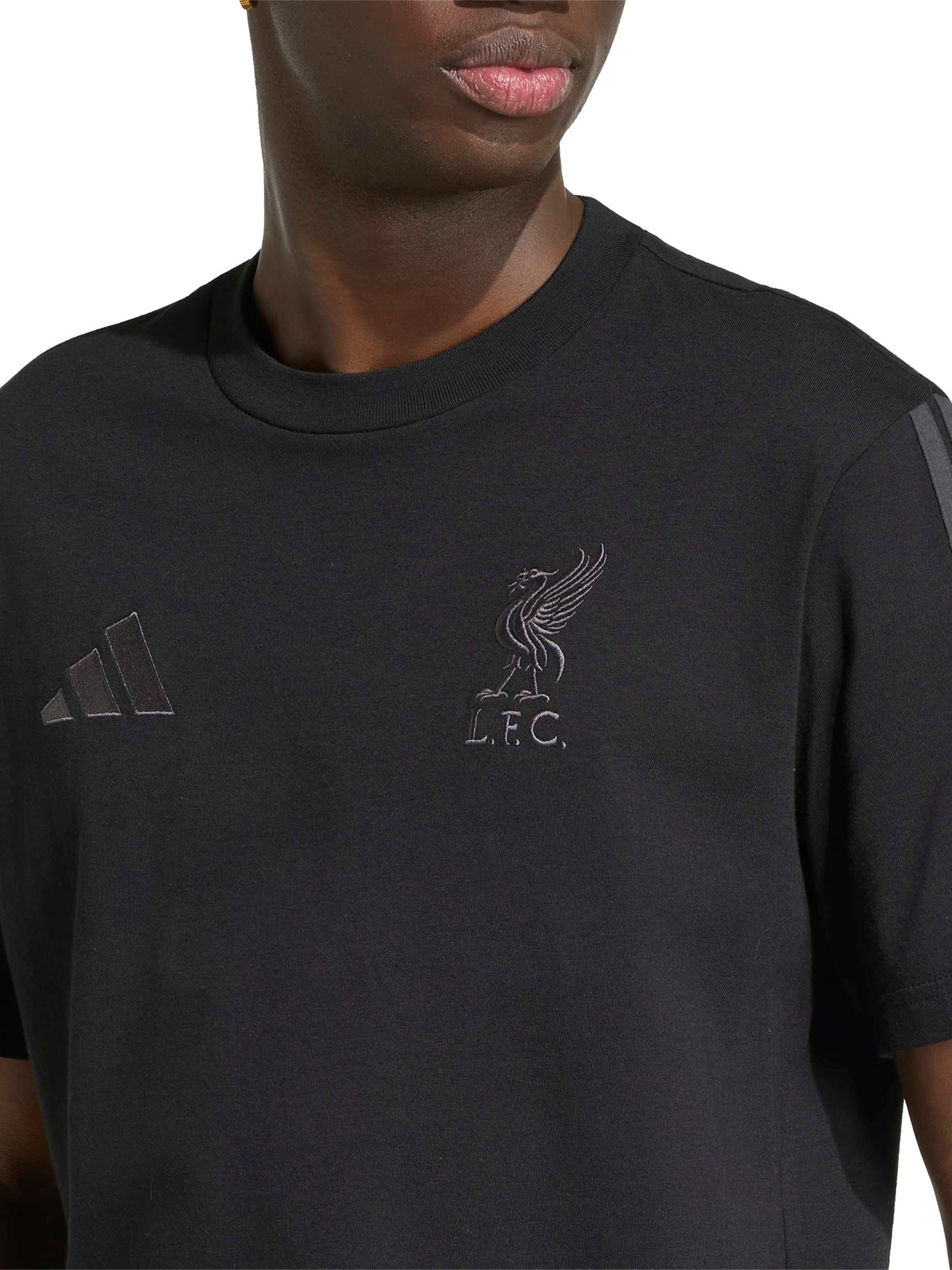 Tricou funcțional 'LFC DNA' de la ADIDAS PERFORMANCE pe negru