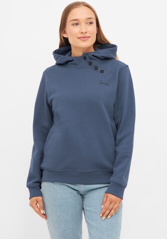 BENCH Sweatshirt in Blau: predná strana