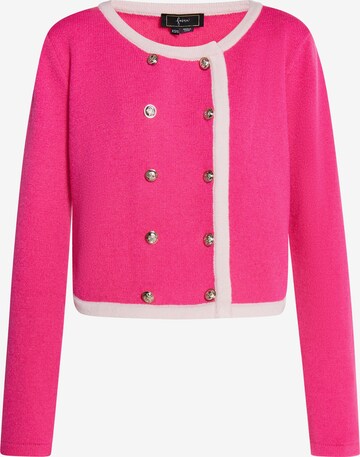 faina Knit cardigan in Pink: front