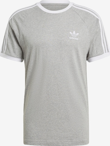 ADIDAS ORIGINALS Shirt 'Adicolor Classics 3-Stripes' in Grey: front