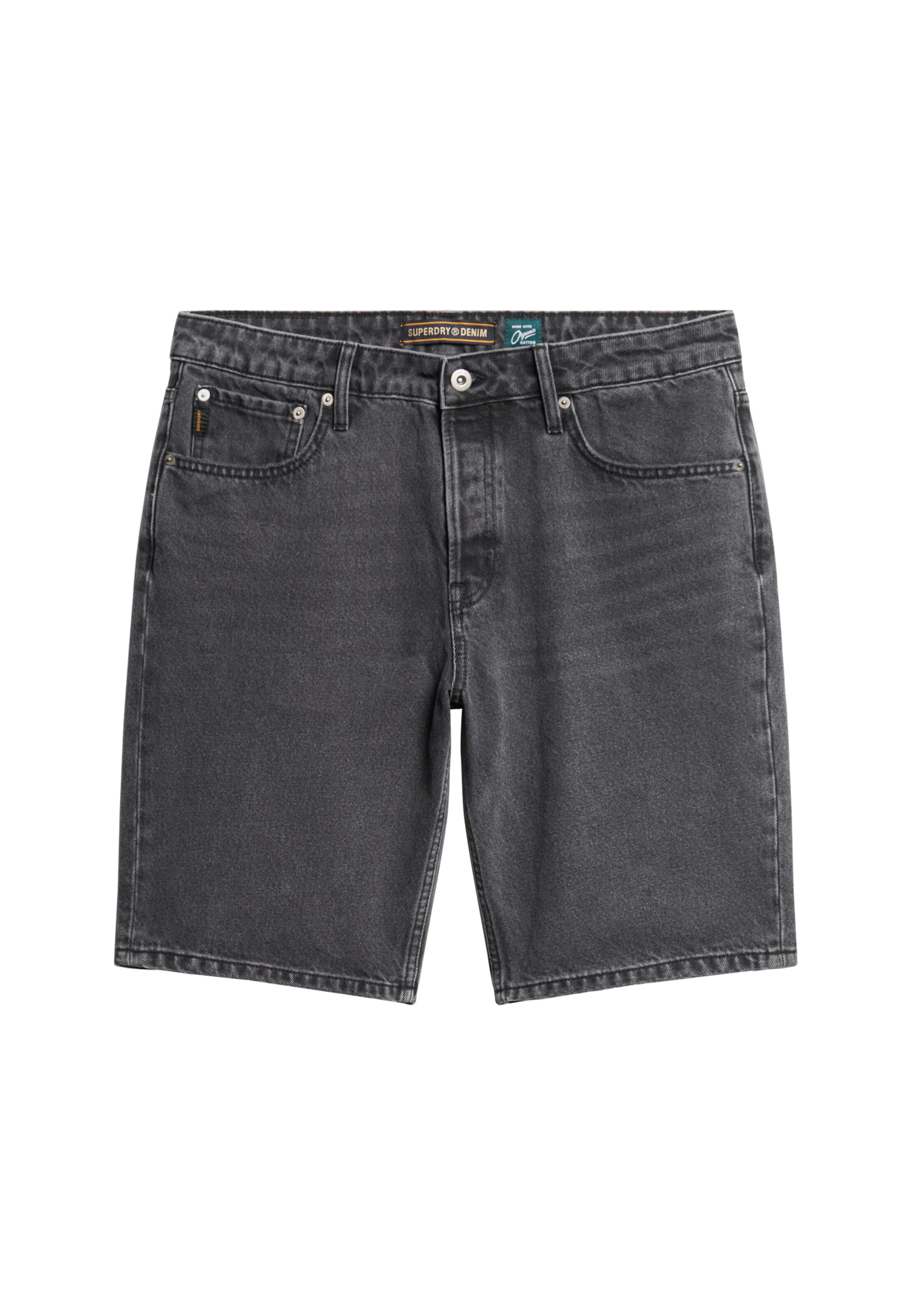 Superdry Jeans in Grijs: voorkant