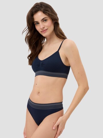 BeeDees Top 'Bustier Comfee Strap Top' in Blue