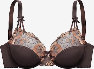 Push-up Soutien-gorge NUANCE en marron : devant