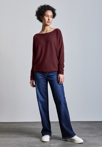 STREET ONE Dolman Pullover in Rot