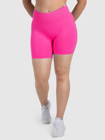 Smilodox Skinny Leggings 'Arleta' in Pink: front