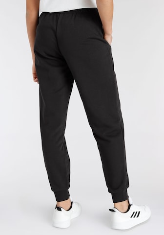 ADIDAS SPORTSWEAR Tapered Workout Pants 'Essentials' in Black