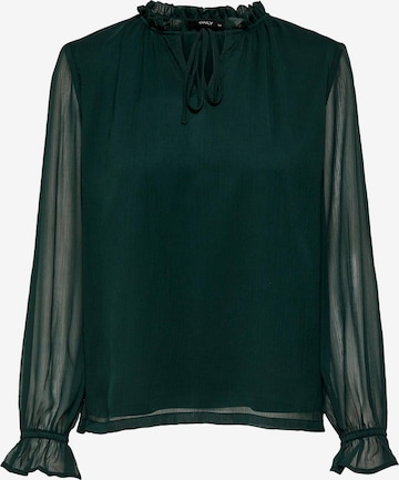 ONLY Blouse 'ONLLORENA' in Green: front