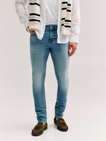 GUESS - Skinny Vaquero 'Miami' en azul: frente