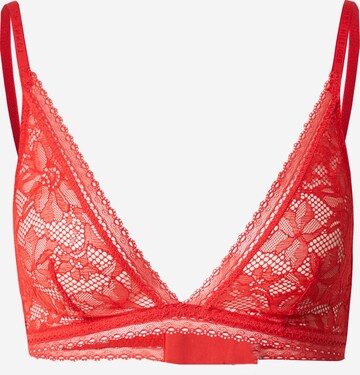 Triangle Soutien-gorge Tommy Hilfiger Underwear en rouge : devant