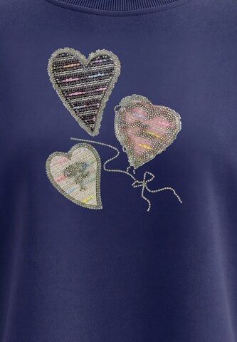 Sweat-shirt MYMO en bleu