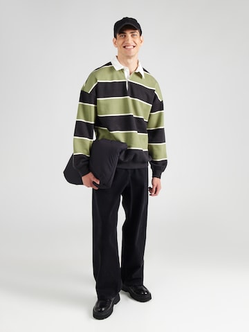 Only & Sons Sweatshirt 'ONSJEFFREY' i grön