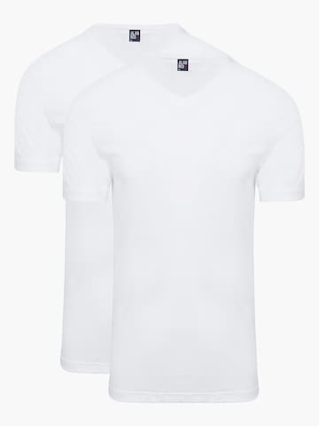 alan red Shirt 'West-Virginia' in White: front