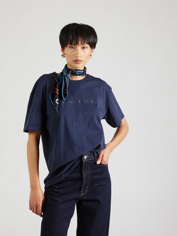 MSCH COPENHAGEN Shirt 'Liv' in Blauw: voorkant