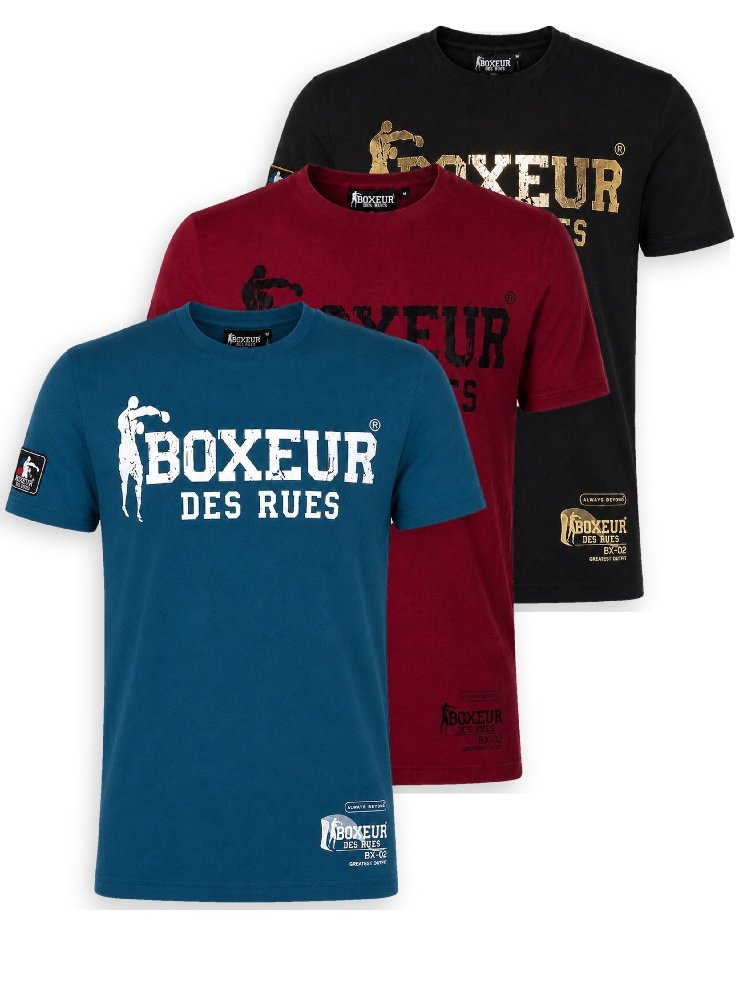 Boxeur des Rues Shirt‌‌ in S in mischfarben, Produktansicht