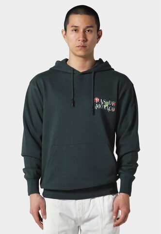 Pas De Monaco Sweatshirt 'FLORALE' in Grün: Vorderseite