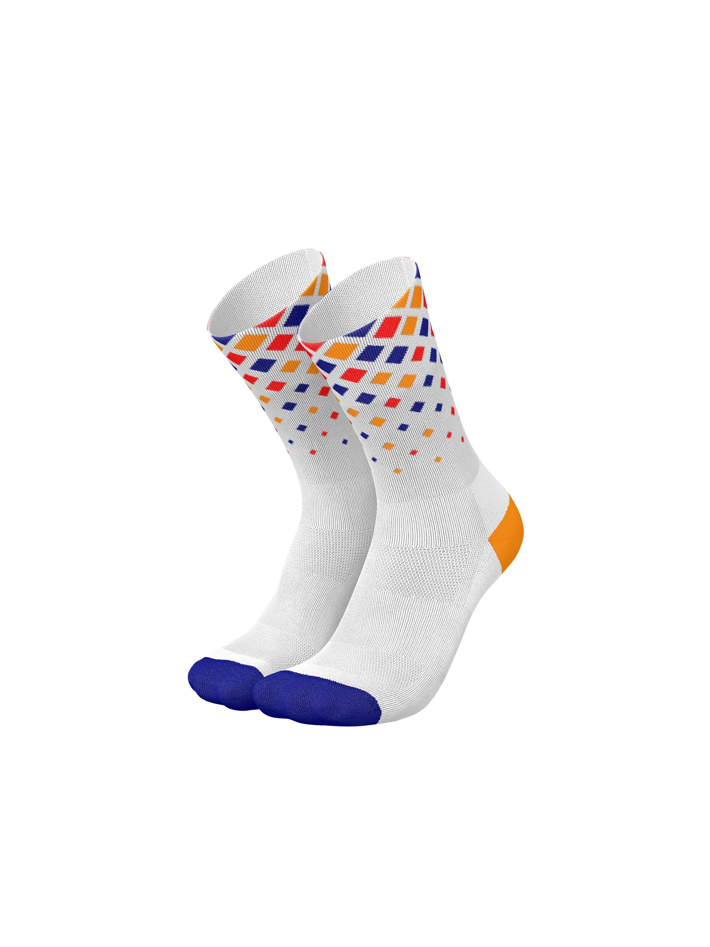 INCYLENCE Sportsocken 'CRYSTALS'‌‌‌‌ in Orange: Vorderseite