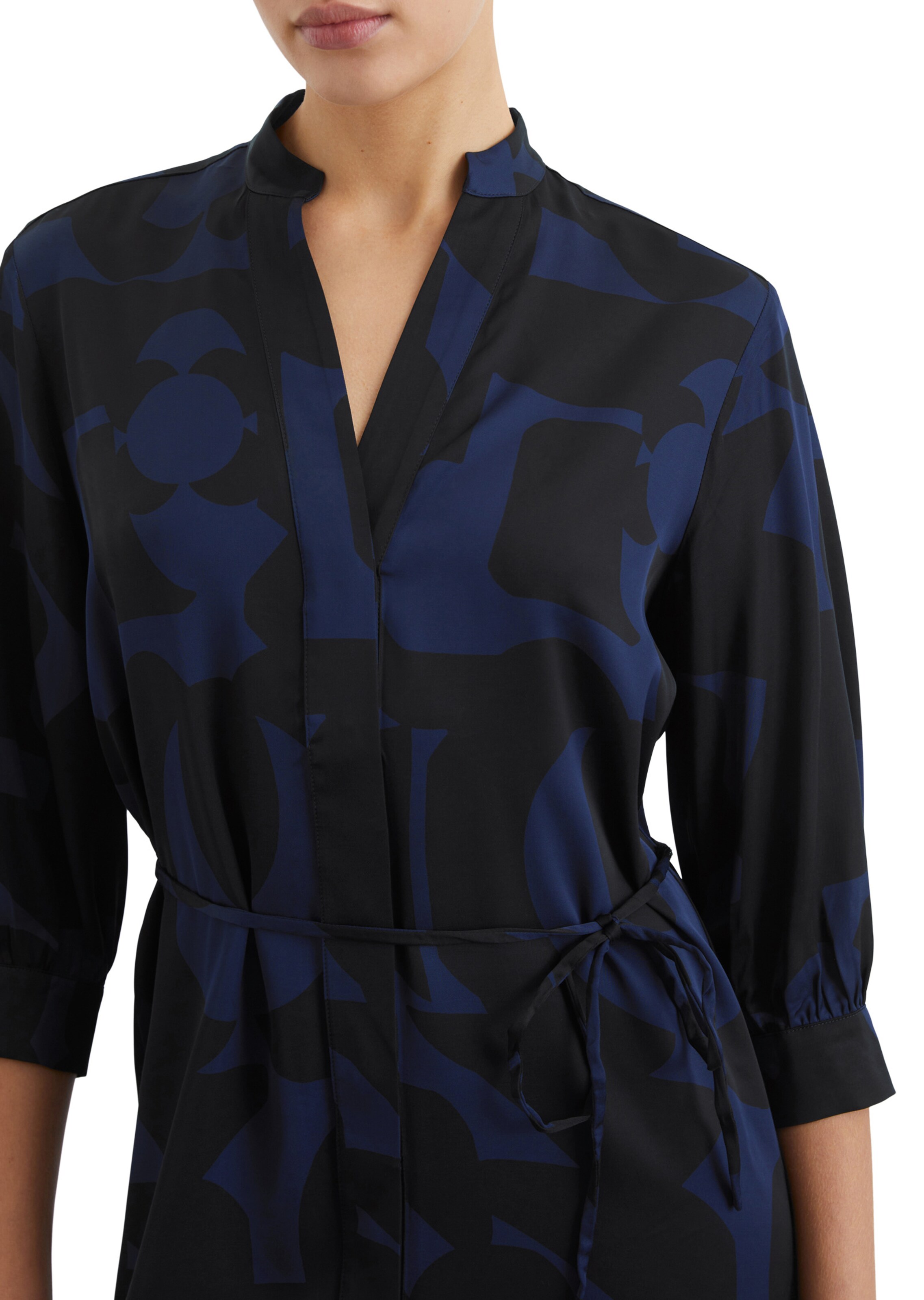 Marc O'Polo Shirt dress in Purple