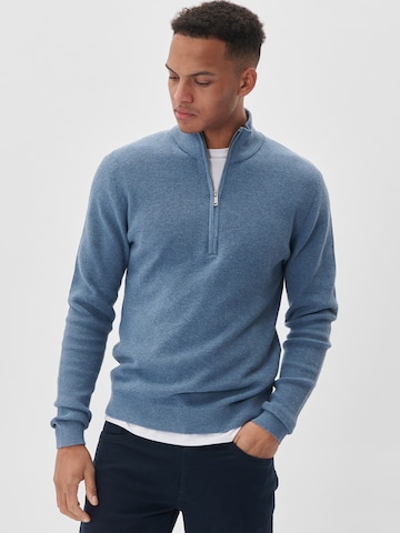 Matinique Πουλόβερ 'Lagoon Z' σε μπλε: μπροστά