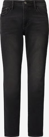 Coupe slim Jean 'Betsy' s.Oliver en noir : devant
