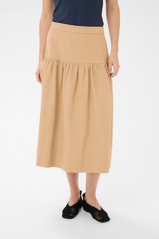Part Two Skirt 'Nellia' in Beige: front