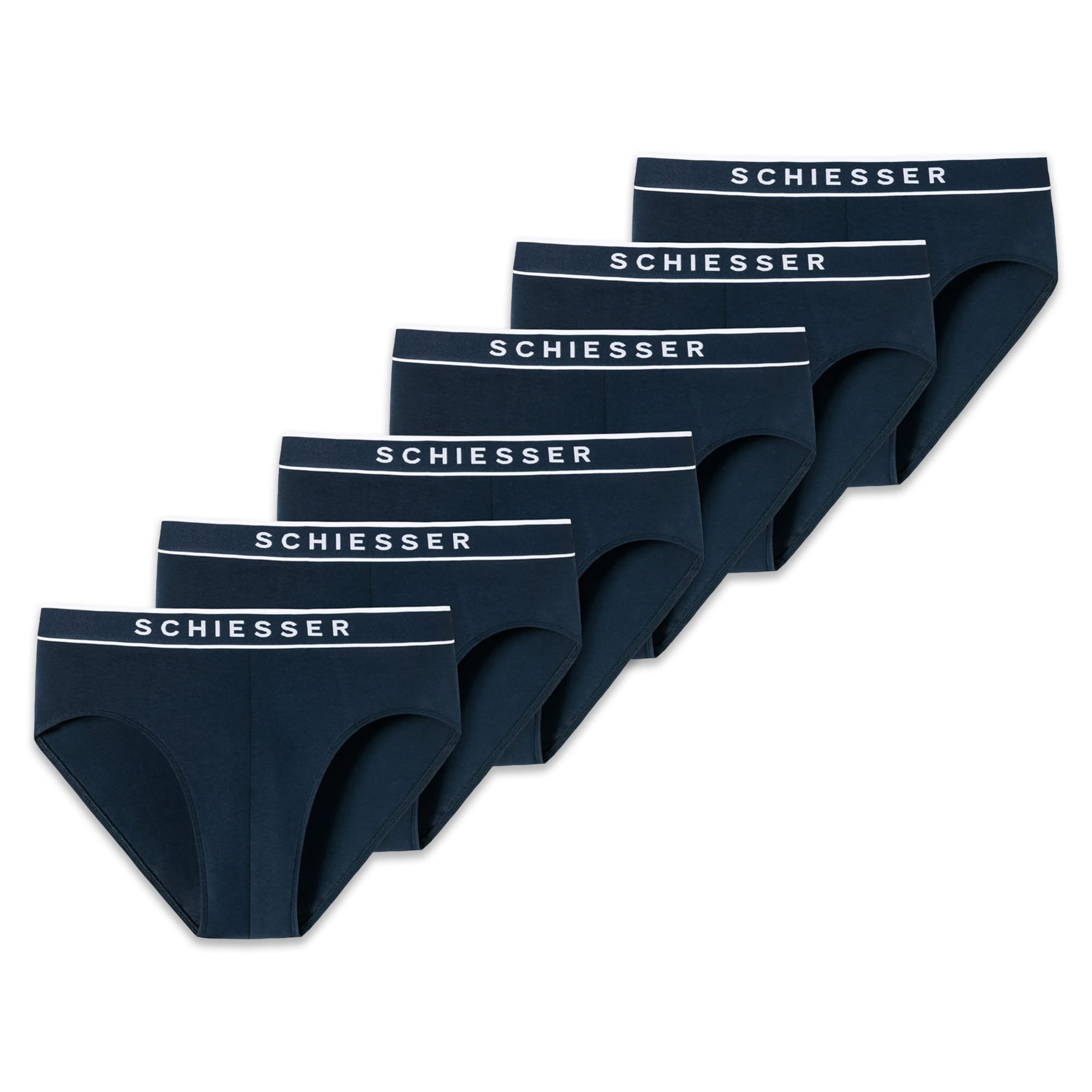 Slip di SCHIESSER in blu: frontale