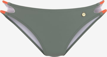 Bas de bikini LASCANA en vert : devant