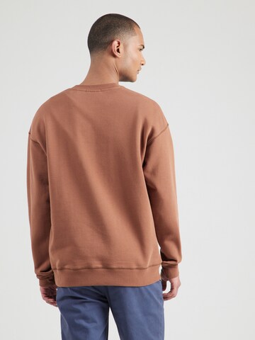 SCOTCH & SODA Sweatshirt 'Seasonal Core' in Braun