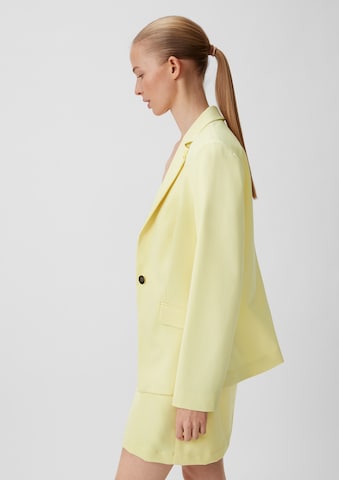 Blazer comma casual identity en jaune