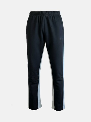 ATELIER OF FAITH Loosefit Sportbroek 'AOF FLARED JOGGER' in Zwart: voorkant