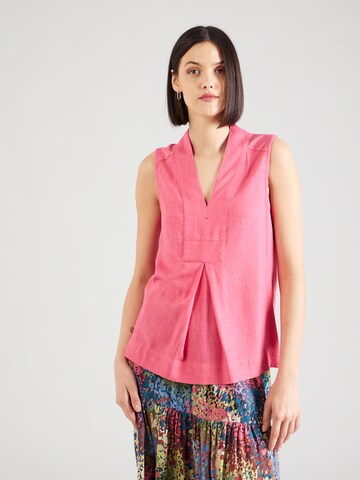 WHITE STUFF Bluse 'CELIA' i pink: forside